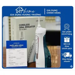 Máy tăm nước không dây LocknLock ENR156BLU Cordless Oral Irrigator,200ml - Màu xanh da trời