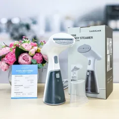 Bàn Là Hơi Nước Cầm Tay LocknLock ENI148 Công Suất 1000W, Bảo Hàng 12 Tháng