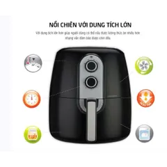 NỒI CHIÊN KHÔNG DẦU LOCKnLOCK 5.2L CƠ EJF151BLK