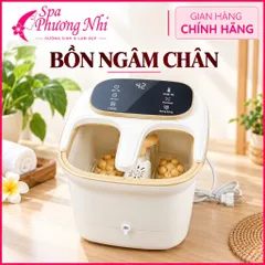 Bồn ngâm chân hồng ngoại có sục khí. Bồn ngâm chân Tự Động. Chậu massage chân