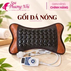 Gối ĐÁ NÓNG giúp Lưu Thông Khí Huyết Hàng Chính Hãng