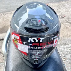 Nón Bảo Hiểm Fullface KYT TT-Revo Màu Xi măng Bóng Chính Hãng – Form Nhỏ Ôm Đầu, Thiết Kế Thể Thao