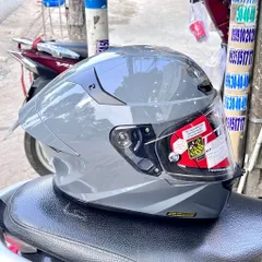 Nón Bảo Hiểm Fullface KYT TT-Revo Màu Xi măng Bóng Chính Hãng – Form Nhỏ Ôm Đầu, Thiết Kế Thể Thao