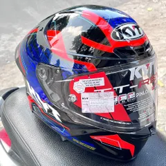 Nón Bảo Hiểm Fullface KYT TT-Revo Tem Speeding Red Chính Hãng – Form Nhỏ Ôm Đầu, Thiết Kế Thể Thao