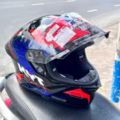 Nón Bảo Hiểm Fullface KYT TT-Revo Tem Speeding Red Chính Hãng – Form Nhỏ Ôm Đầu, Thiết Kế Thể Thao