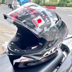 Nón Bảo Hiểm Fullface KYT TT-Revo Tem Speeding Grey Chính Hãng – Form Nhỏ Ôm Đầu, Thiết Kế Thể Thao