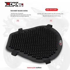 Đệm lót yên Cao Su gắn xe máy bao êm,thoáng mát-Nệm Yên Xe Cao Su ZDK Y1-Đệm Silicon Lót Yên Xe Máy