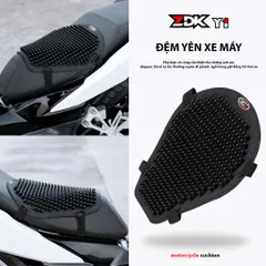 Đệm lót yên Cao Su gắn xe máy bao êm,thoáng mát-Nệm Yên Xe Cao Su ZDK Y1-Đệm Silicon Lót Yên Xe Máy