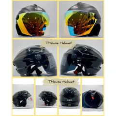 Nón KLT 1/2 117 Barbarian Chính Hãng Đủ Màu Chọn Lựa ( Tặng Trùm Đầu Ninja+Móc Khóa + Tem )