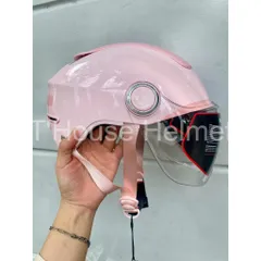 Mũ Bảo Hiểm-Nón Bảo Hiểm Nửa Đầu POC Falcon BEE Màu Hồng Bóng Cực Dễ Thương