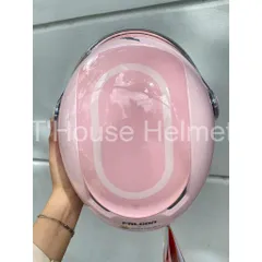 Mũ Bảo Hiểm-Nón Bảo Hiểm Nửa Đầu POC Falcon BEE Màu Hồng Bóng Cực Dễ Thương