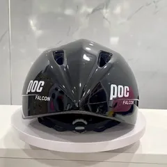 Mũ bảo hiểm thể thao POC Falcon màu đen bóng chính hãng siêu đẹp