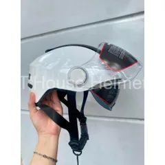Mũ Bảo Hiểm-Nón Bảo Hiểm Nửa Đầu POC Falcon BEE Màu Trắng Bóng Cực Đẹp