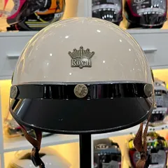 Mũ Bảo Hiểm Royal M379A Màu Kem Sữa Nửa Đầu Cao Cấp Chính Hãng – Nhẹ Mát, Êm Ái, Giá Tốt