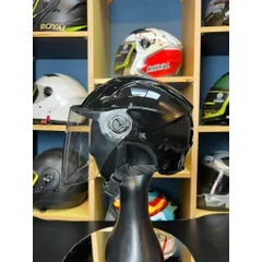 Mũ bảo hiểm - Nón Bảo Hiểm 1/2 Asia MT179 Nhiều Màu Kèm Kính Dài chống Chói