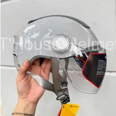 Mũ Bảo Hiểm-Nón Bảo Hiểm Nửa Đầu POC Falcon BEE Mới Nhất 2024 Màu Xám Xĩ Măng Bóng Unisex Hiện Đại