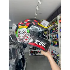 Mũ Bảo Hiểm-Nón Bảo Hiểm Fullface ROC 05 Tem Joker Hàng Chính Hãng