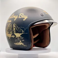 Mũ bảo hiểm Royal M139 kính âm màu đen tem Hạ Long Bay - Bà Nà Hills chính hãng mẫu mới siêu đẹp