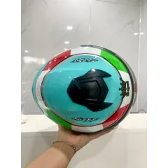 Nón bảo hiểm 3/4 1 kính XH01 tem Leopard chính hãng siêu đẹp