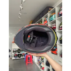 Mũ bảo hiểm fullface KYT TT-Course tem Leopard Spain Flag ( tặng găng tay Probiker cụt - khăn Ninja)