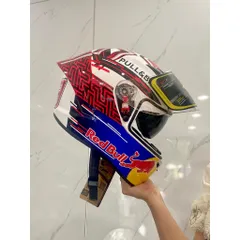 Nón bảo hiểm Fullface Royal M266 tem V18 Redbull - Mũ bảo hiểm 2 kính tiện lợi, siêu đẹp