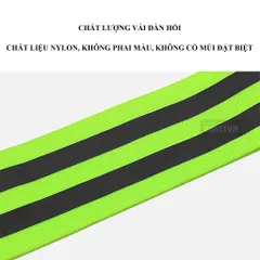 Bó ống quần phản quang, xà cạp bó ống quần, dùng đi phượt, dã ngoại
