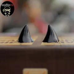 SỪNG NHỌN MINI GẮN NÓN BẢO HIỂM NHIỀU MÀU