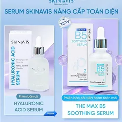 Serum cấp ẩm Skinavis Hyaluronic Acid B5 & Niacinamide 30ml [hàng nhập khẩu fulll vat]