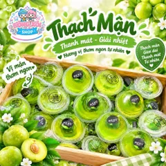 Thạch mix nguyên trái 12 vị to nhỏ