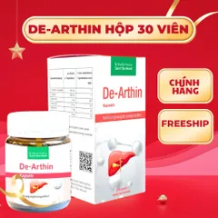 Viên uống Sanct Bernhard De-Arthin giải độc mát gan Hộp 30 viên