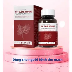 Ích Tâm Khang hỗ trợ giúp giảm khó thở, hồi hộp do suy tim 30/90v