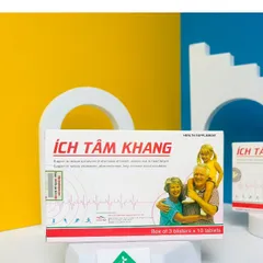 Ích Tâm Khang hỗ trợ giúp giảm khó thở, hồi hộp do suy tim 30/90v
