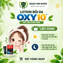 Oxy 10 Lotion Bôi Da Giảm Mụn Trứng Cá