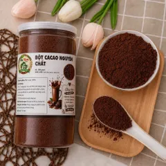 500g Cacao Nguyên Chất Thuần Đắng Không Đường nhà Mẹ Tôm store