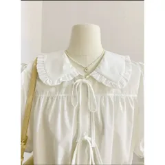 Áo Kiểu Nữ Cổ Sen Bèo Tay Bồng Cột Dây – Phong Cách Hàn Quốc Dễ Thương
