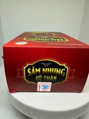 Sâm Nhung Bổ Thận Nam Nữ giúp Bổ Thận td, Tăng Cường Sức khoẻ, Mỏi Gối, Tiểu Đêm - Hộp 30 viên