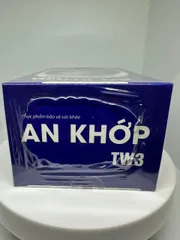 AN KHỚP TW3 – VIÊN UỐNG AN KHỚP TRUNG ƯƠNG 3- Hỗ trợ Giảm Đau khớp, Thoái Hoá Khớp - Hộp 30 Viên
