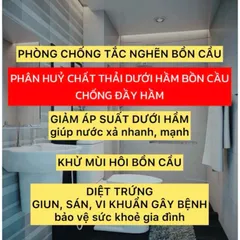 Giá sỉ(Mua 10 tặng 2) Gói men sinh học khử mùi hôi, phòng tắc nghẽn, làm tiêu phân, diệt trứng giun sán,…. 200g