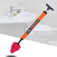 Dụng cụ thông tắc, xử lý tắc nghẽn bồn cầu, WC bằng khí nén