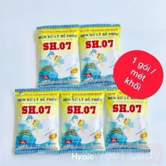 (Combo mua 10 tặng 2) Men vi sinh phân huỷ cặn bã bể phốt, khử mùi hôi, phòng tắc nghẽn bồn cầu,….gói 200g
