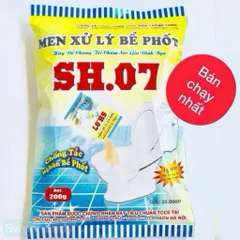Giá sỉ(Mua 10 tặng 2) Gói men sinh học khử mùi hôi, phòng tắc nghẽn, làm tiêu phân, diệt trứng giun sán,…. 200g
