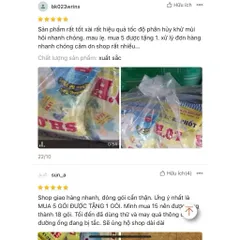 (Combo mua 10 tặng 2) Men vi sinh phân huỷ cặn bã bể phốt, khử mùi hôi, phòng tắc nghẽn bồn cầu,….gói 200g