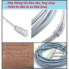 Dây thông ống, thông cống đa năng