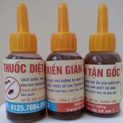 (COMBO 5 LỌ) THUỐC SINH HỌC DIỆT KIẾN, GIÁN, CÔN TRÙNG