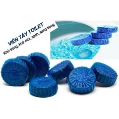 Combo 10 viên thả bồn cầu khử mùi hôi, sạch mảng bám, diệt vi khuẩn bồn cầu, nhà vệ sinh, toilet
