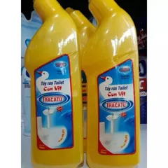 COMBO (5 CHAI) NƯỚC TẨY RỬA BỒN CẦU, NHÀ VỆ SINH, TOILET, NHÀ TẮM CON VỊT 500ml