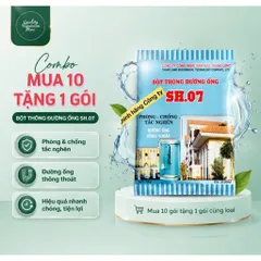 COMBO(MUA 20 TẶNG 2) GÓI SINH HỌC THÔNG TẮC NGHẼN ĐƯỜNG ỐNG, CHẬU RỬA, BỒN CẦU,.... GÓI 100G