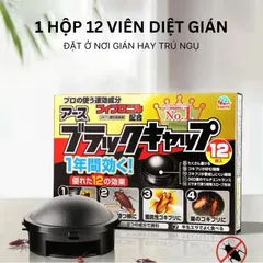 Viên diệt gián Nhật 12 viên, an toàn cho mọi người và vật nuôi