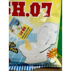 (Giá sỉ) 10 gói Men vi sinh khử mùi hôi, phân huỷ cặn bã, diệt trứng giun, phòng tắc nghẽn bể phốt gói 200g