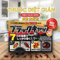 Viên diệt gián Nhật 12 viên, an toàn cho mọi người và vật nuôi